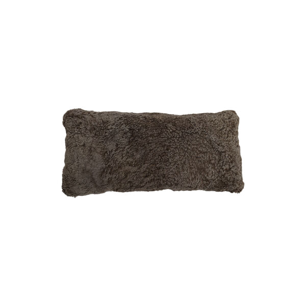 New Zealand Sheepskin Cushion, taupe New Zealand Sheepskin Cushion, taupe, NATURES Collection
