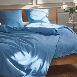 PERCALE Bed Linen, bright blue, Georg Jensen Damask