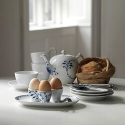 Blue Fluted Mega Egg Cup, 2 pcs, Royal Copenhagen