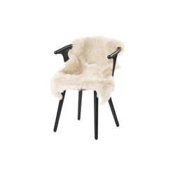 New Zealand Premium Long Wool Sheepskin, linen, NATURES Collection