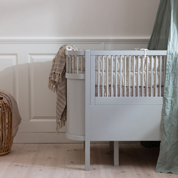 Sebra Bed Baby & Jr., stone, Sebra
