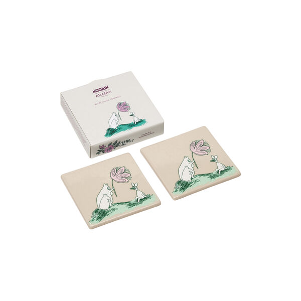Wildflower coasters 2 pcs., Moomin Arabia