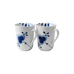 Blue Fluted Mega Mug 36 cl, 2 pcs, Royal Copenhagen