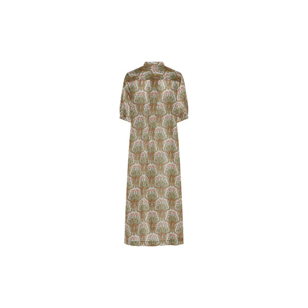 HMHeliva dress, green paisley print, Heartmade