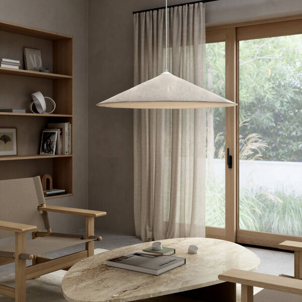 Hill 85 Pendant, white, Design For The People