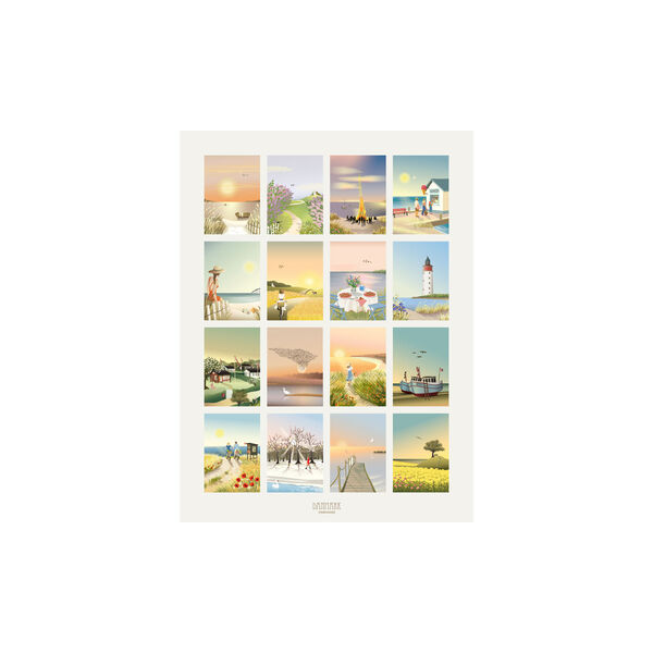 Images of Denmark #2 Poster Images of Denmark #2 Poster, ViSSEVASSE