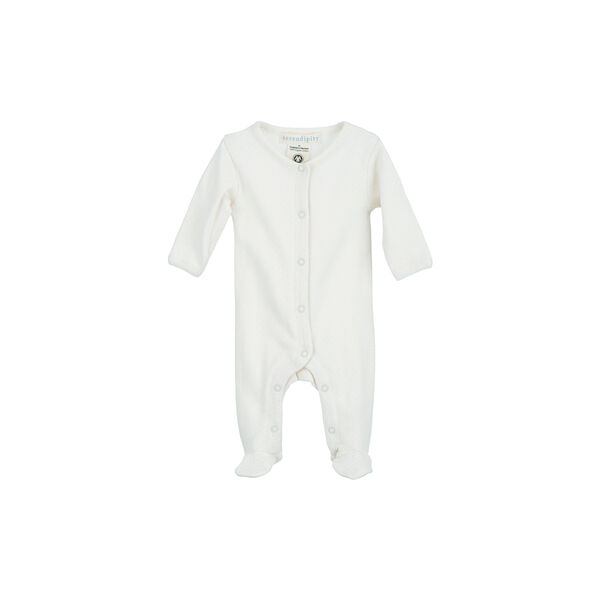 Newborn Suit with Feet, offwhite Newborn Suit with Feet, offwhite, Serendipity