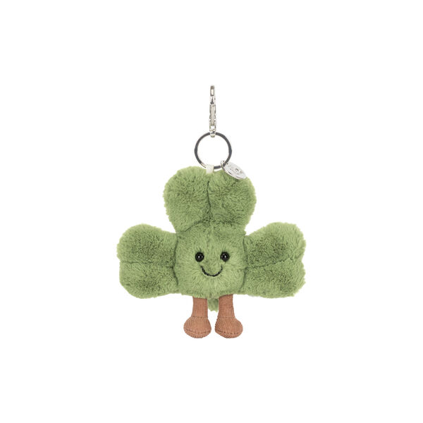 Amuseables Siofra Shamrock Bag Charm, Jellycat
