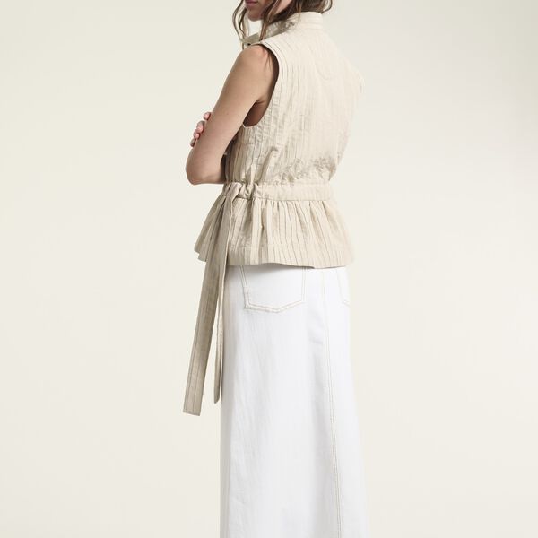 Jinzu long skirt, white, BITTE KAI RAND