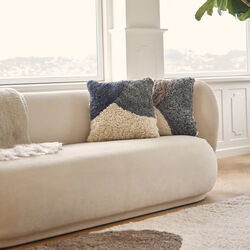 PATTERN COLLECTION Cushion, anthracite/pearl/graphite, NATURES Collection