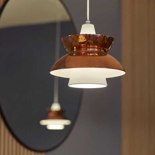 Doo-Wop Pendant, copper, Louis Poulsen