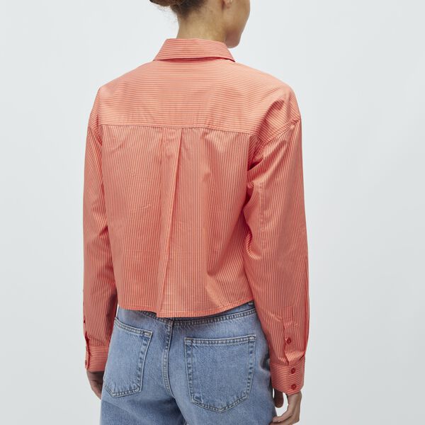 Emmelia-M Blouse, emberglow sugar stripe, mbyM