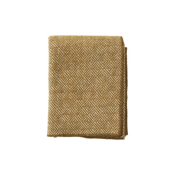 Diamonds Throw, caramel, Klippan Yllefabrik