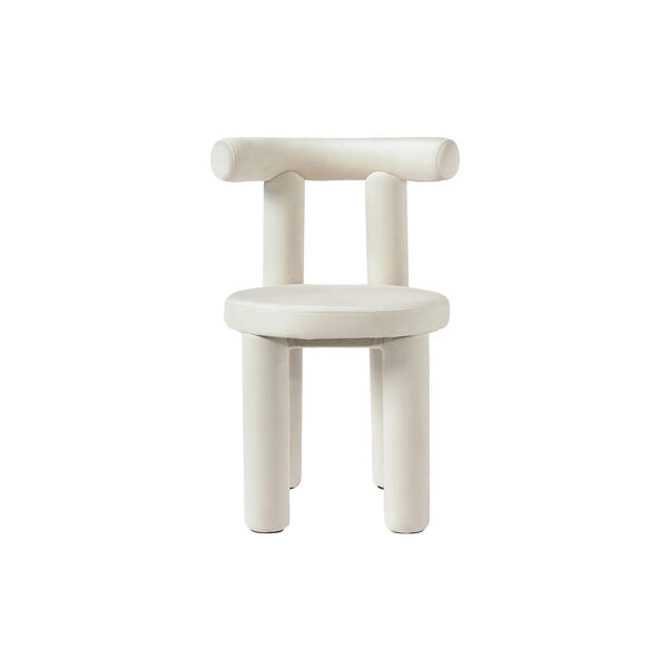 Calan Chair, velvet cream white Calan Chair, velvet cream white, Westwing Collection