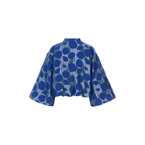 Flowerbomb short jacket, fresh blue flowerbomb, BITTE KAI RAND
