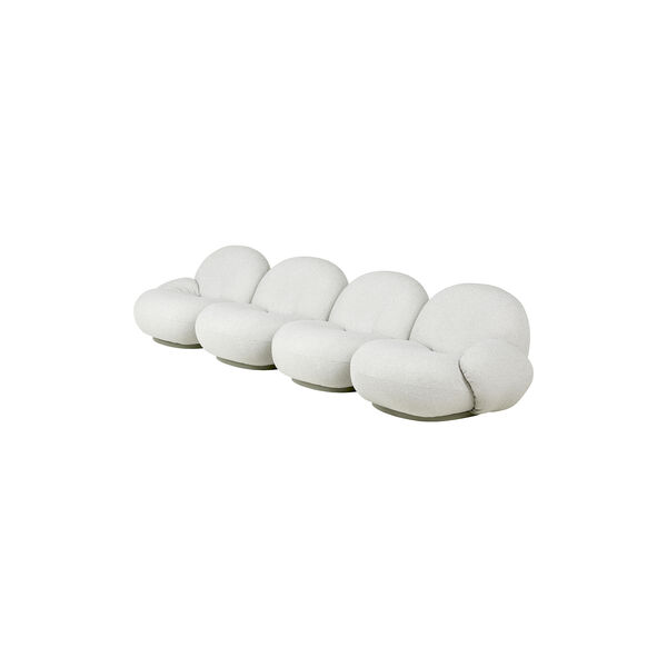 Pacha Outdoor 4-seater Sofa with Armrests, Libera 003 Pacha Outdoor 4-seater Sofa with Armrests, Libera 003, GUBI