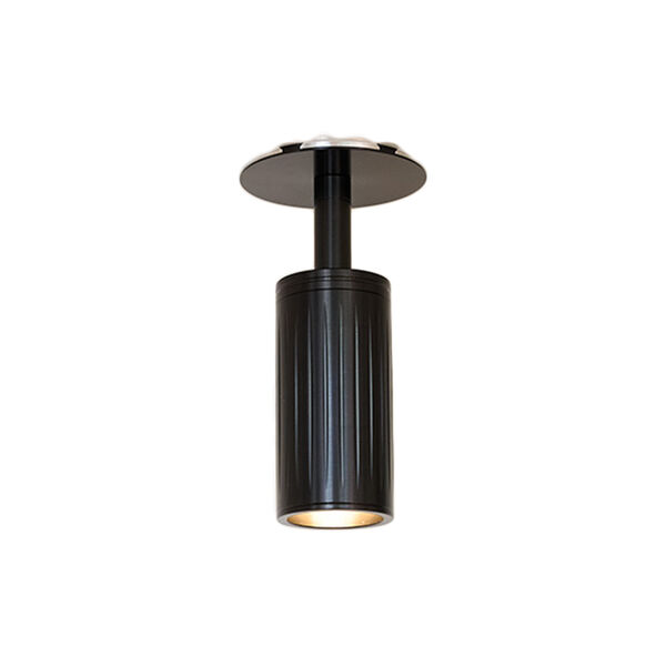 Luminar Box Mount Ceiling Light, gunmetal black, Rama Lights