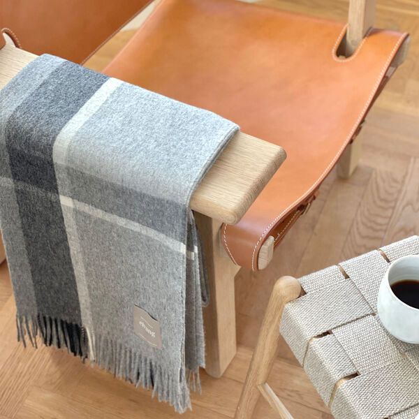 Manhattan Throw, grey, ELVANG