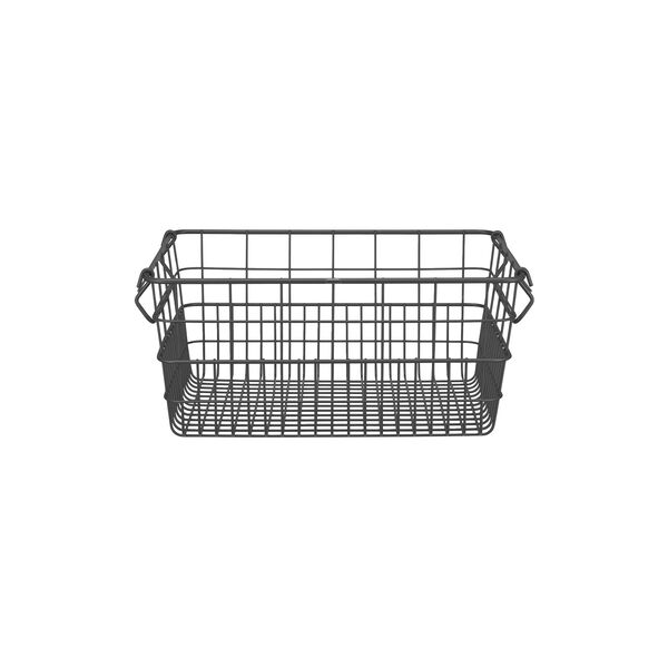 KAGO Storage basket Square M, anthracite, Blomus