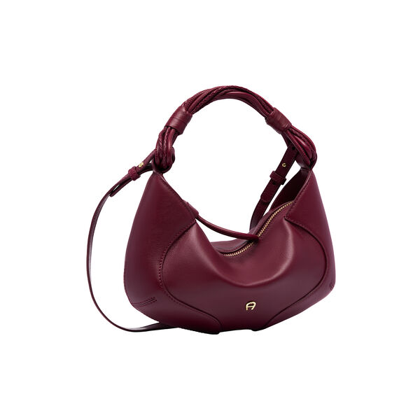 Giara Hobo Bag | Burgundy, Aigner