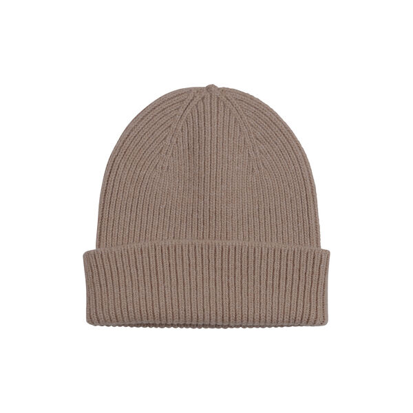 Merino Wool Beanie, warm taupe, Colorful Standard
