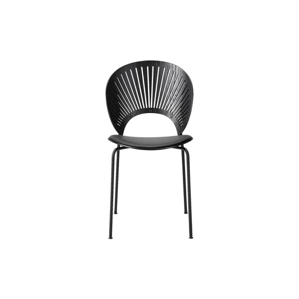 3396 Trinidad Chair with Seat Upholstery, black ash/black/black, Fredericia Furniture