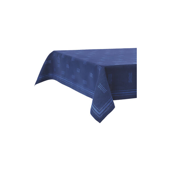 Waves Tablecloth, blue Waves Tablecloth, blue, Royal Copenhagen