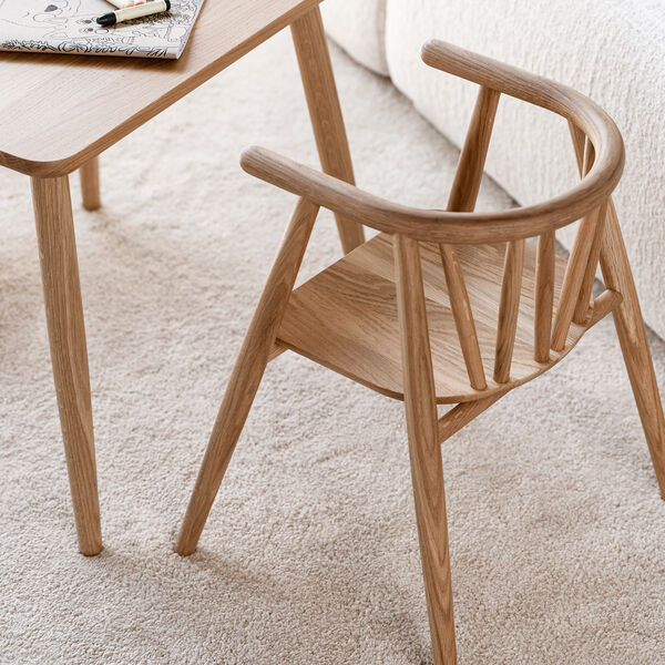 Storm Kid's Chair, oak, OAKLINGS