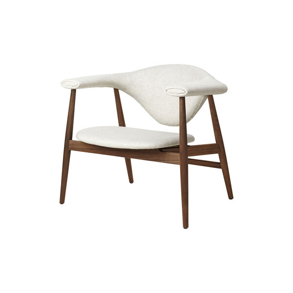 Masculo Lounge Chair, Plain 0026/oiled american walnut, GUBI