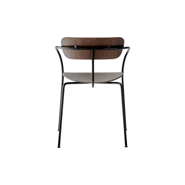 Pavilion AV2 Chair, walnut/black, &Tradition