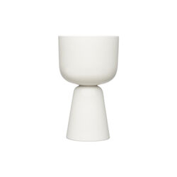 Nappula Flowerpot small high, white, Iittala