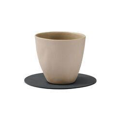 Serene glass mat Circle, anthracite, LIND DNA