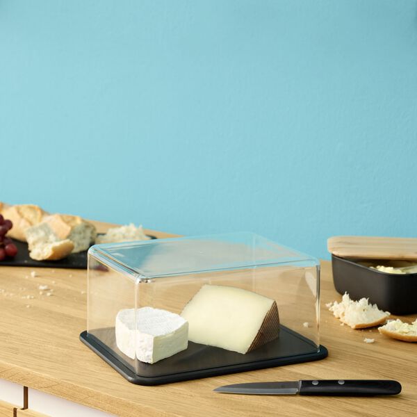 CONTAIN-IT Cheese Box, black CONTAIN-IT Cheese Box, black, RIG-TIG