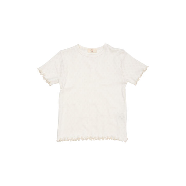 Pointelle Heart T-Shirt, Copenhagen Colors Organics