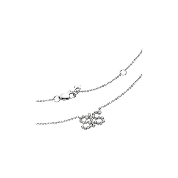 SIS Collet Necklace, silver, Maria Black