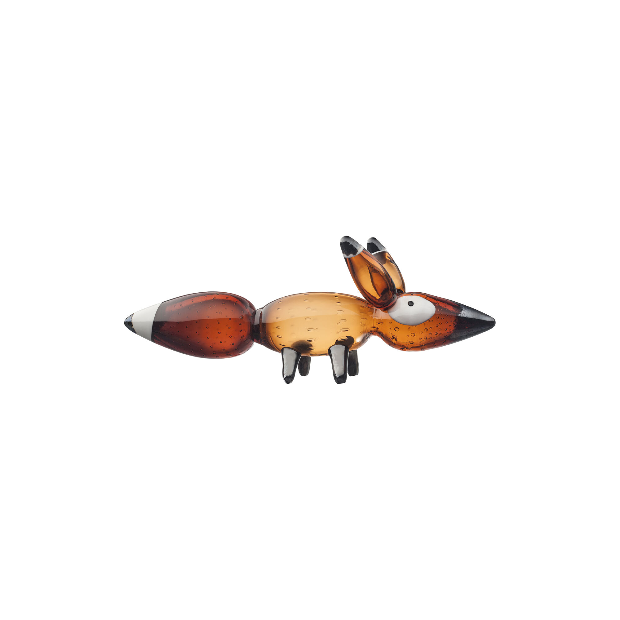 イッタラ　フォクス　vulpes ornament sitting 80mm iittala Vulpes Sitting Green Glass Ornament - 50% Off Sale!
