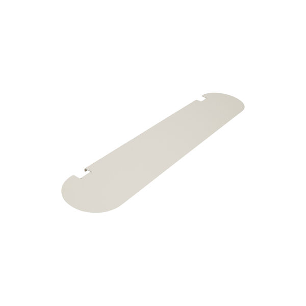 Pipe Shelf, pearl, Pedestal