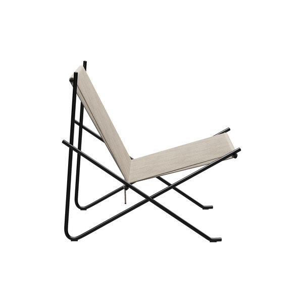 PK4&trade; Chair, black/natural, Fritz Hansen