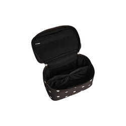 TreasureMBG Toiletry Bag Rec., polka dot, brown, Markberg