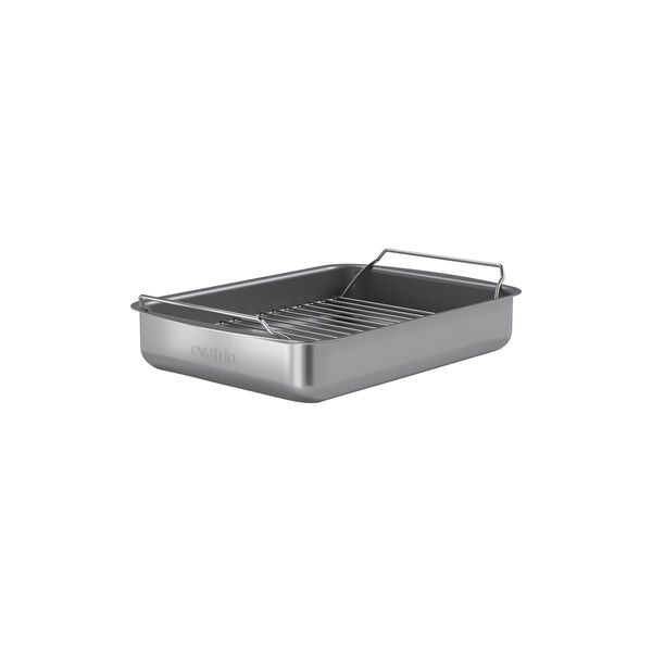 Professional Roasting Pan with Rack, Eva Trio