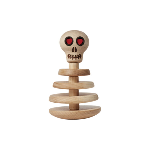 The Skeleton Wooden figurine, Spring Copenhagen