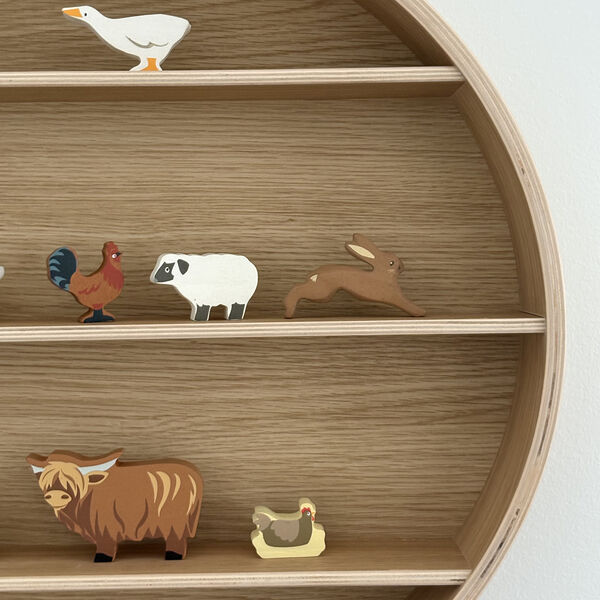 Round Shelf Round Shelf, Curve-Lab