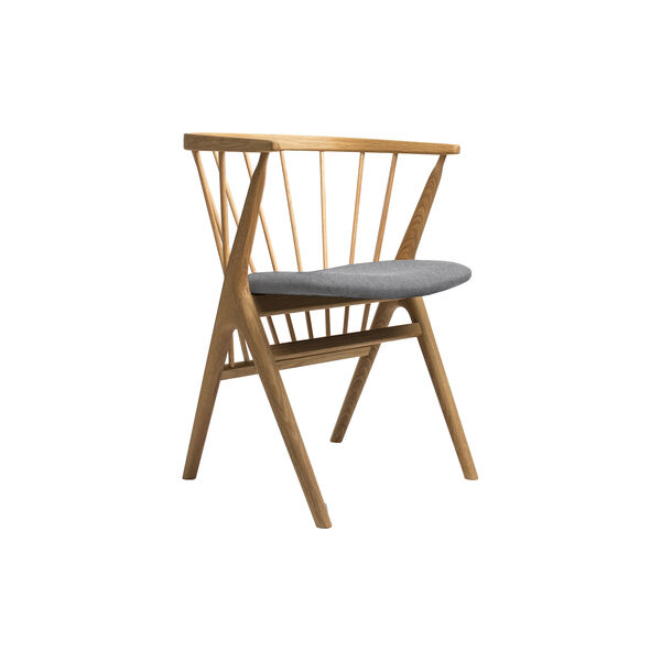 Sibast No 8 Dining Chair, oiled oak/light grey, Sibast Furniture