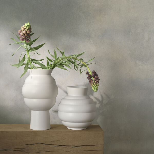 Tortus Archie vase No 3, white Tortus Archie vase No 3, white, Knabstrup Keramik