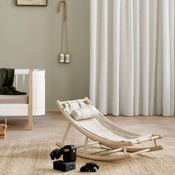 Wood Toddler Rocker, oak/nature, Oliver Furniture