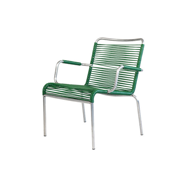 Mya Outdoor Lounge Chair with Armrests, dark green Mya Outdoor Lounge Chair with Armrests, dark green, FIAM