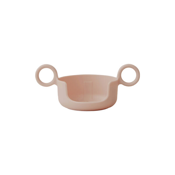 Cup holder for children's cup, nude, Design Letters