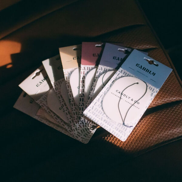 No. 5 Scented Car/Room Tag, Bergamot Neroli No. 5 Scented Car/Room Tag, Bergamot Neroli, Candly & Co