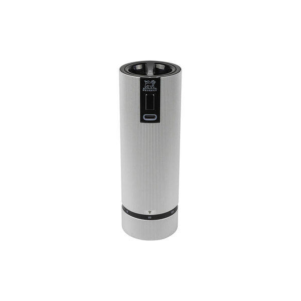 Line Electric Salt Mill, aluminum, Peugeot