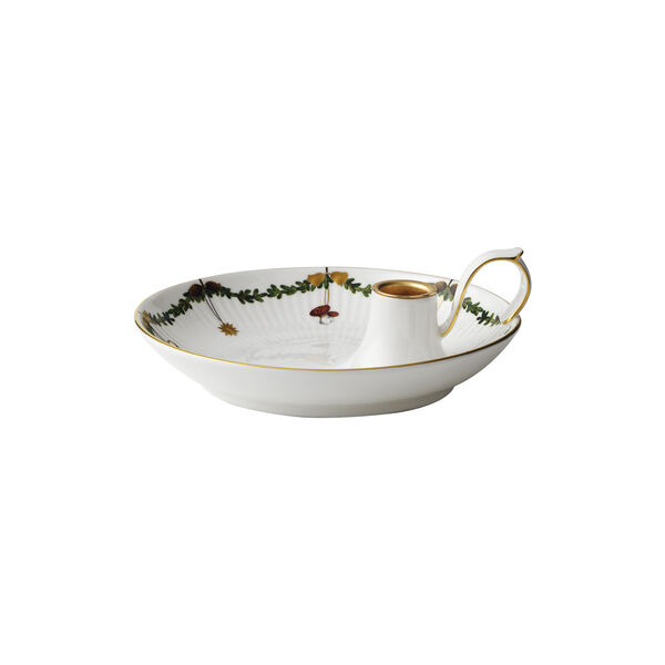 Star Fluted Christmas Candle Holder Star Fluted Christmas Candle Holder, Royal Copenhagen